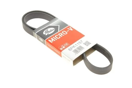 Ремень генератора клиновый GATES Gates 6PK1157