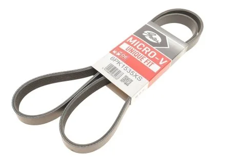 Ремінь генератора клиновий GATES Gates 6PK1535XS