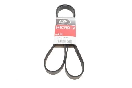 Ремень генератора клиновый GATES Gates 6PK1590