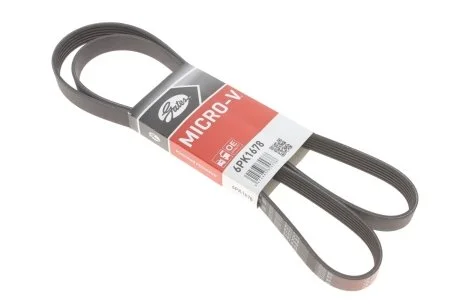 Ремень генератора клиновый GATES Gates 6PK1678