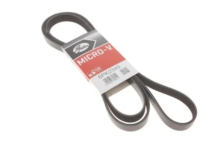 Ремень генератора клиновый GATES Gates 6PK2345