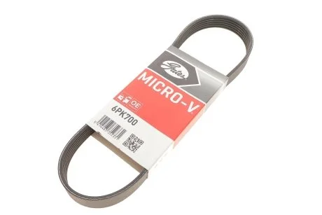 Ремень генератора клиновый GATES Gates 6PK700