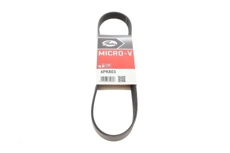 Ремень генератора клиновый GATES Gates 6PK803