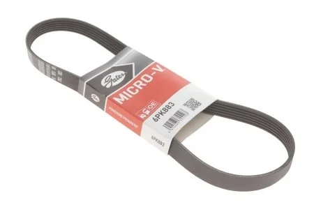 Ремень генератора клиновый GATES Gates 6PK883