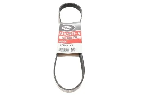 Ремень генератора клиновый GATES Gates 6PK893XS