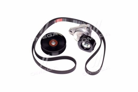 Фото 1 - комплект ремня ГРМ Gates K026PK1873 Комплект ремня ГРМ Gates K026PK1873 (фото 1)