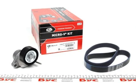 Комплект поликлинового ремня Gates K036PK1053