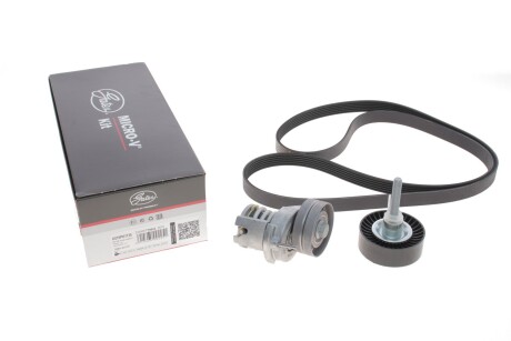 Натяжение пояса с элементами монтажа Gates K076PK1735