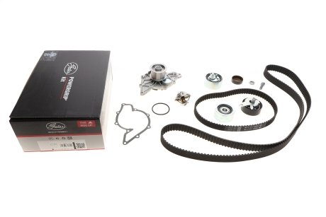 Комплект ГРМ+Помпа и термостатом. Gates KP1TH15557XS-1