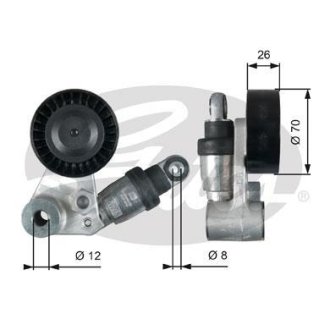 Натяжитель ремня Gates T39104