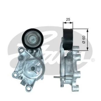Шкив(ролик) натяжной Gates T39374