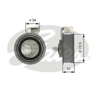 Шків натяжний Gates T43017