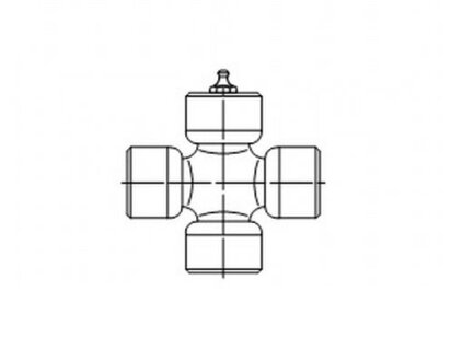 Хрестовина приводного валу GKN (Lobro) U214