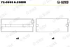 Вкладиші валу колінчастого Glyco 723995025MM (фото 1)