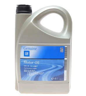 Масло моторное Dexos2 Longlife SAE 5W30 (4 Liter) GM 93165556