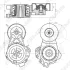 Ролик натяжной ремня генератора Mitsubishi Pajero III‑IV/Pajero Sport II 3.5–3.8 GMB GAT31790 (фото 3)