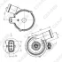 Насос водяний додатковий електричний Audi A1/A4/A5/A6/A7/A8/ Skoda Fabia.Rapid/Roomster/ VW Polo/Jetta/ Bentley Continental GMB GEWVW003 (фото 5)