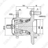Ступица колеса задняя Toyota Camry V50/ASV50 11-18 GMB GH34970A (фото 1)