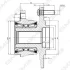 Ступица колеса заднего Mitsubishi Pajero IV 07- GMB GH35140 (фото 1)