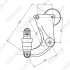 Натяжитель ремня ГРМ гидравлический Honda HR‑V 16–22 1.8 gasoline (GHAT207) GMB GHAT-207 (фото 4)
