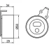 Шків натяжний GMB GT80450 (фото 4)