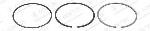 Комплект кілець поршневих з 3 шт. GOETZE 08-449707-00 (фото 1)