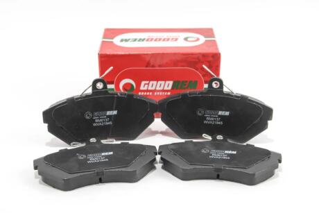 Тормозные колодки пер. VW Polo 95-02/Golf 91-06 (TRW) GOODREM RM0137