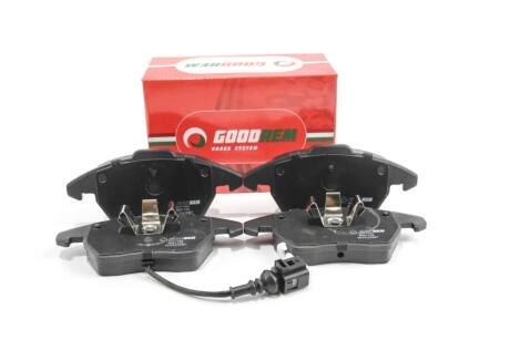 Тормозные колодки пер. Caddy III/Golf V/Passat B6/Octavia A5 GOODREM RM1152