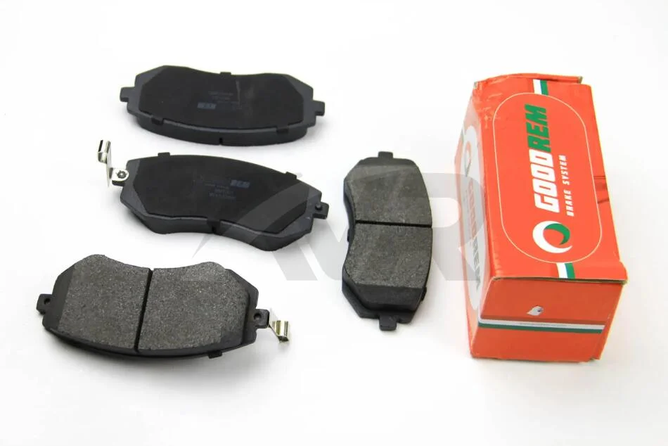 Гальмівні колодки пер. Subaru Impreza 02-/Forester 02- (akebono) GOODREM RM1251 (фото 1)