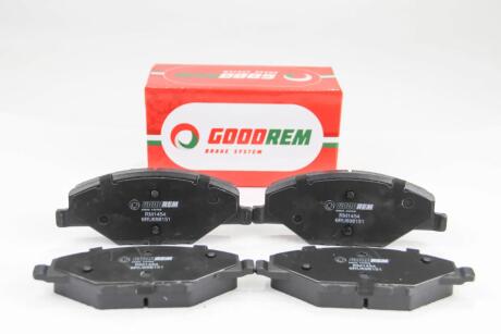 Тормозные колодки пер. Skoda Fabia II-III 11- /VW Polo 10- (TRW) GOODREM RM1454