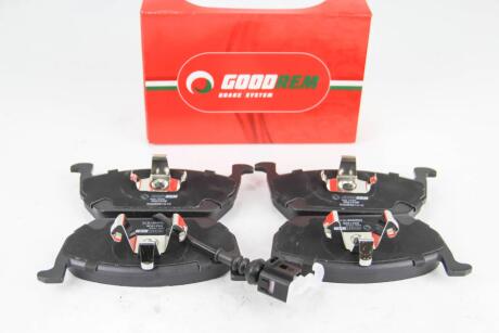 Тормозные колодки пер. Octavia III 12- /Golf VII 12- (ATE) GOODREM RM1506