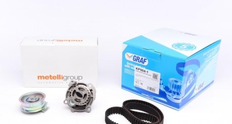 Фото 1 - комплект ГРМ с насосом воды GRAF KP904-1 Комплект ГРМ с насосом воды GRAF KP904-1 (фото 1)