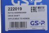 Приводной вал GSP 222019 (фото 2)