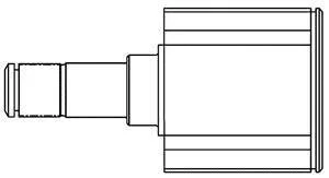 Шрус внутренний с пыльником GSP 644007