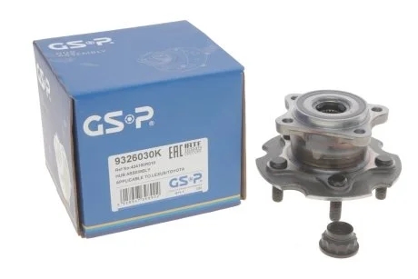 Підшипник маточини GSP 9326030K