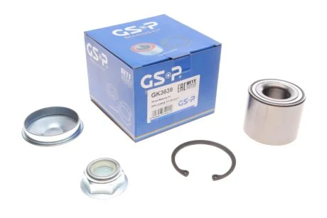 Подшипник ступицы (комплект) GSP GK3639