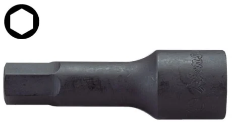 Насадка з бітою 1/2" HEX HANS 40163MB11