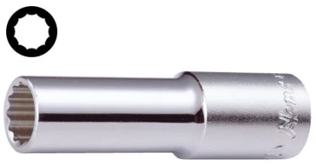 Насадка 1/2" 12-гранна HANS 4302M21