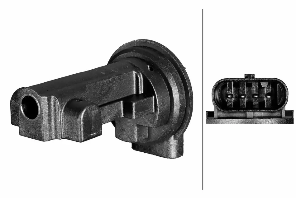 Датчик положення розподільчого валу CHRYSLER 300C, PACIFICA, TOWN & COUNTRY, VOYAGER V DODGE CHALLENGER, CHARGER, DURANGO, GRAND, JOURNEY FIAT FREEMONT JEEP CHEROKEE 2.0-3.6LPG 09.10- HELLA 6PU358380701 (фото 1)