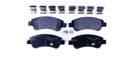 Колодки тормозные дисковые комплект; передняя. HELLA 8DB355011521