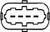 Расходомер воздуха (4 конт.)FIAT DOBLO 1.3D/1.9D 05- HELLA 8ET009149-141 (фото 2)