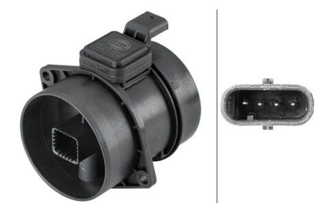 Расходомер воздуха MERCEDES-BENZ HELLA 8ET358095321