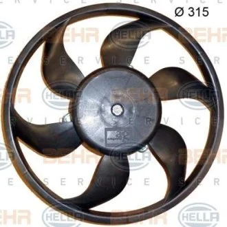 Вентилятор радиатора HELLA 8EW 351 150-204