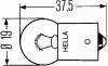 Лампа накаливания, R10W 24V 11W BA 15s HELLA 8GA002071251 (фото 2)