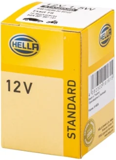 Лампа розжарювання 12V 1,5W B8,5d бежевий HELLA 8GA007997161