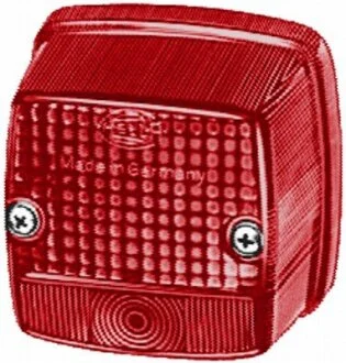Скло заднього ліхтаря HELLA 9EL115003035