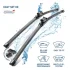 Комплект щіток склоочисника безкаркасних 600/525 HELLA 9XW358164091 (фото 4)