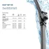 Комплект щіток склоочисника безкаркасних 650/650 HELLA 9XW358164151 (фото 6)