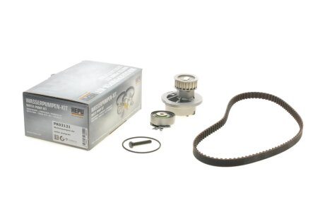 Комплект ГРМ+Помпа HEPU PK03121