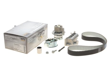 Комплект ГРМ+Помпа HEPU PK05501